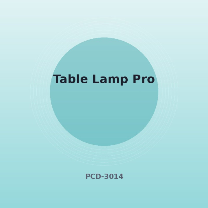 Lampe de table Pro