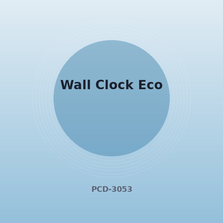 Wanduhr Öko