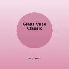 Vase en verre Classique