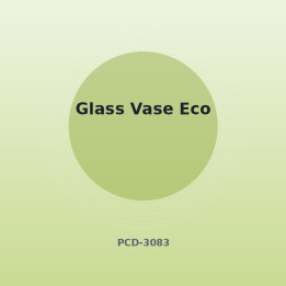 Vase en verre Éco